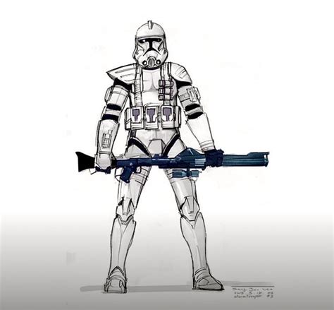 Image result for +Clone War Trooper Drawing Tutorial