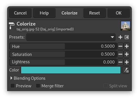 Colorize GIMP 的图像结果