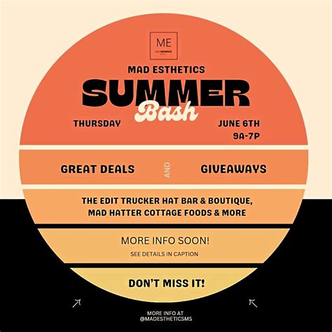 Summer Bash, 272 Calhoun Station Parkway suite E, Gluckstadt, MS ...