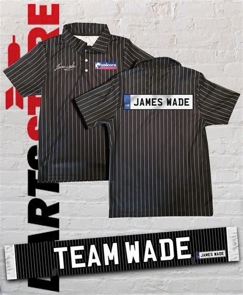 James Wade Dart Shirt And Scarf Special Offer - The Darts Store