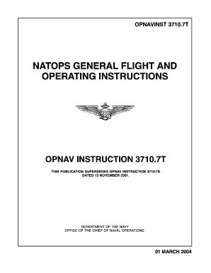 Fillable Online NATOPS GENERAL FLIGHT AND Fax Email Print - pdfFiller