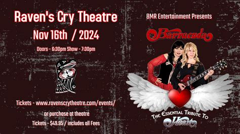 Barracuda (Tribute to Heart & Led Zeppelin) at the RavensCry Theatre in ...