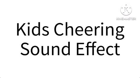 Kids Cheer Sound Effect 的图像结果