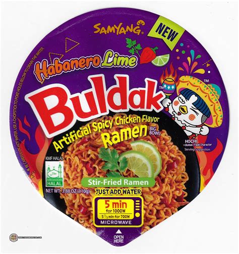 #4404: Samyang Habanero Lime Buldak Spicy Chicken - USA