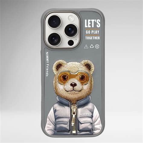 NIMMY Winter Jacket Chain Case with Metal Camera Ring For iPhone 16 ...