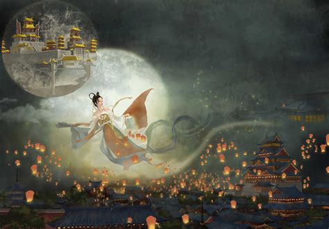 嫦娥奔月故事（图）—中国传统文化篇
