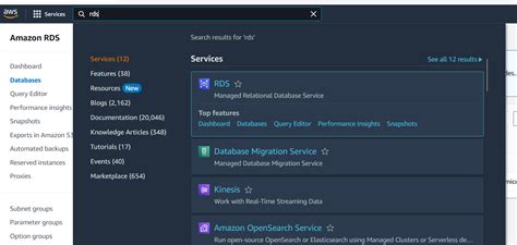 Image result for AWS RDS API Python