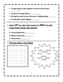 Image result for Using a Mouse for Grade 5