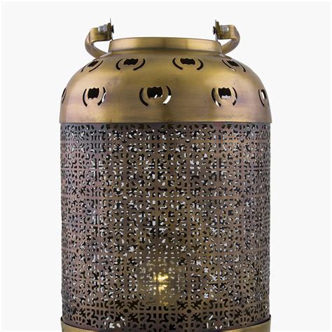 Buy HOMESAKE Contemporary Gold Textured Metal Table Lamp from Homesake ...