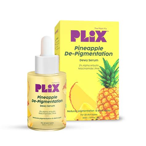 The Plant Fix Plix 2% Alpha Arbutin Pineapple De-Pigmentation Dewy Face ...