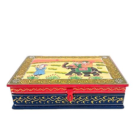 Buy Antique Wooden Jewelry Box For Home & Gift