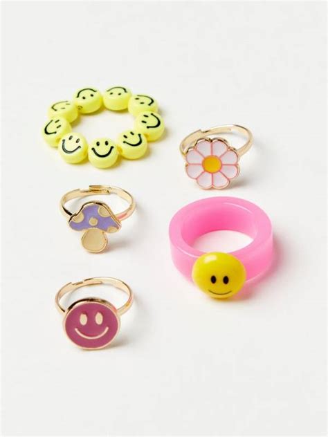 5-pack rings | Lindex