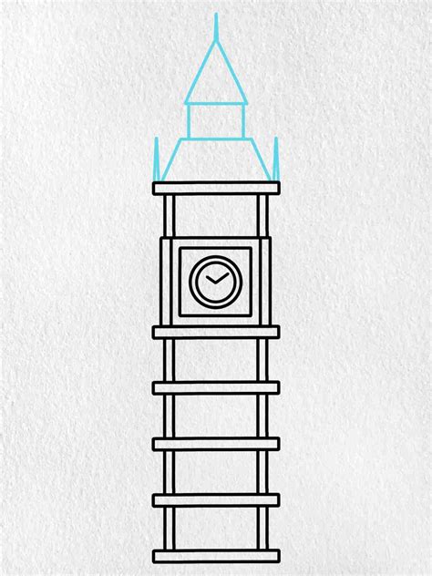How to Draw Big Ben - HelloArtsy