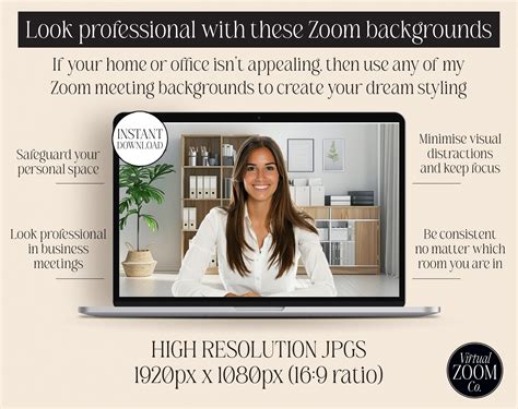 Home Office Background for Zoom Meeting 的图像结果