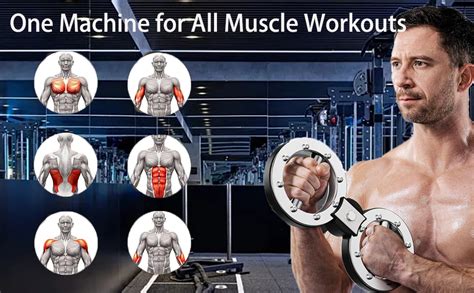 Burn Machine, 360 Degree Rotatable 10 Pounds Forearm Workout Equipment ...