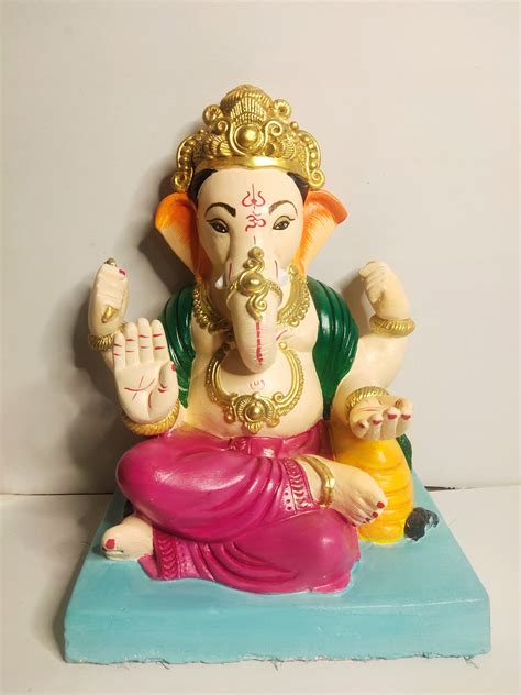 Ganesha Idol Painting | Hobby Ideas