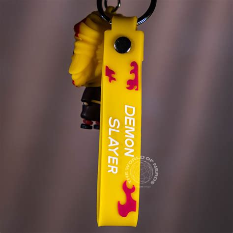 DEMON SLAYER KYOJURO RENGOKU KEYCHAIN – The World Of Nerds