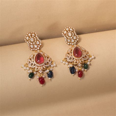 Mewar Colorful Necklace Set - Pratha Collection – Blingvine