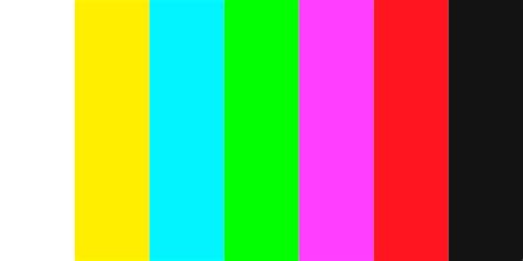 Tv color bars test pattern Vector Images & Graphics for Commercial Use ...