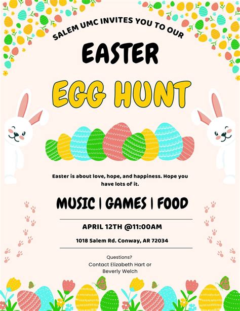 Easter Egg Hunt and Cookout, 1018 Salem Rd, Conway, AR, 12 April 2025 ...
