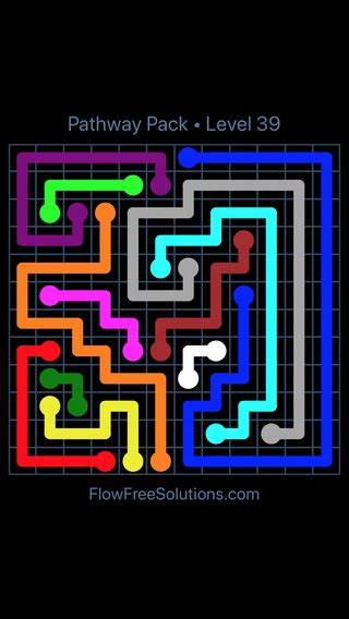 Image result for Flow Free Pathway Pack Level 102