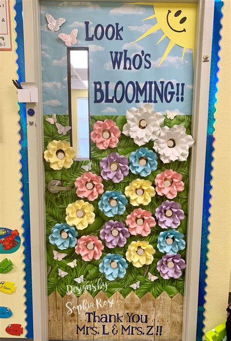 School Door Decoration Ideas Spring