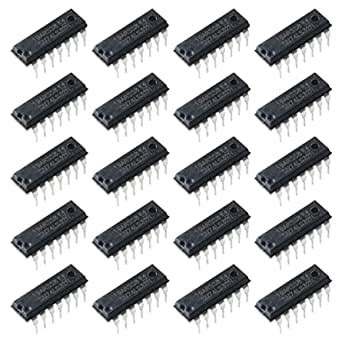 Bridgold 20pcs 74LS32N 74LS Quadruple 2-Input Positive OR Gates Chip ...