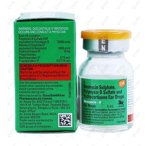 Neosporin H Drops 5ml – ETABX