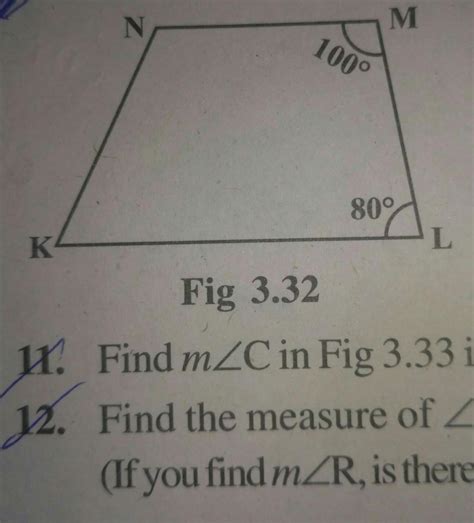 Explain how this figure is a trapezium. which of its two sides are ...