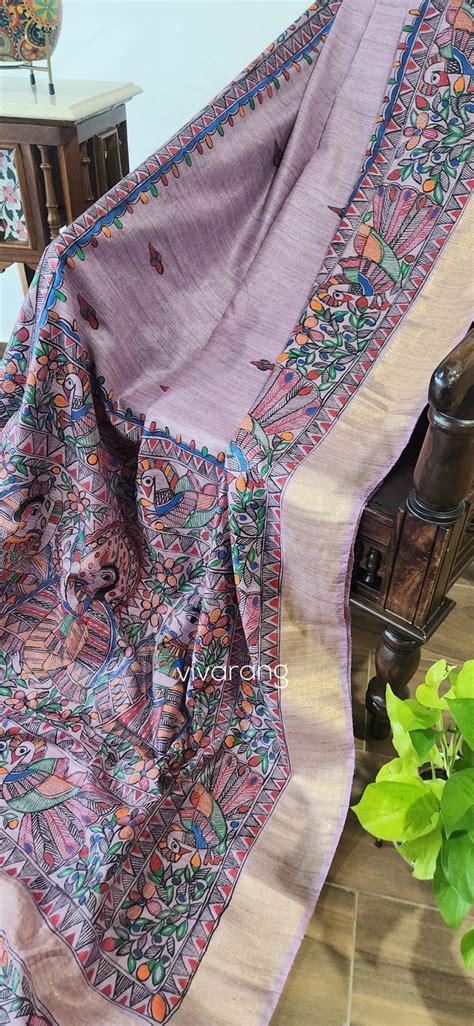 haldilook madhubanisaree madhubani saree wedding shopping Raas leela ...