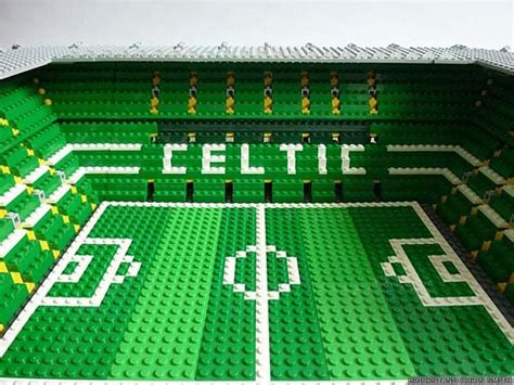 Las increíbles imágenes de famosos estadios europeos construidos en lego