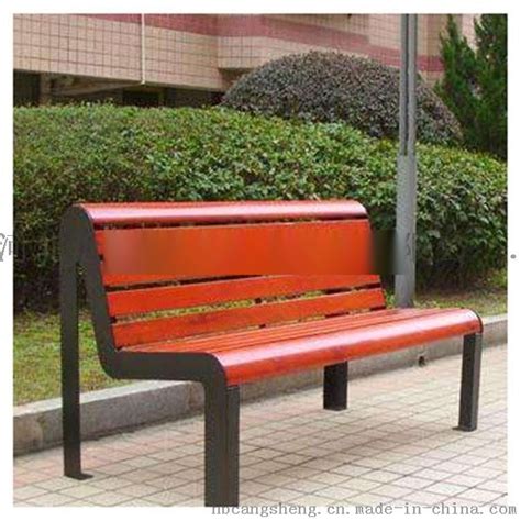 户外长椅铸铝公园椅休息椅靠背座椅室外实木排椅塑木条防腐木长凳-阿里巴巴