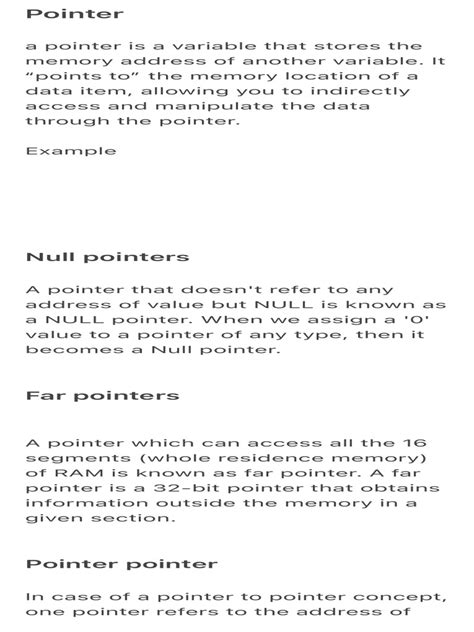 Image result for Pointer Syntax