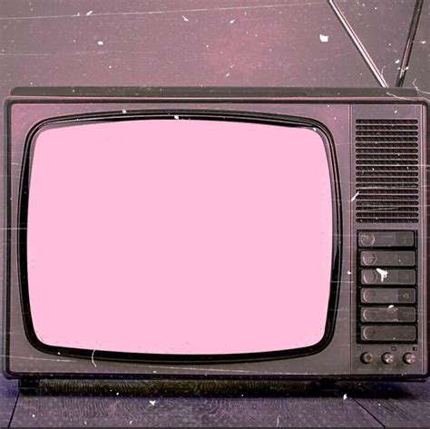 Vintage Pink TV Screen