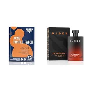 Beardhood Acne Pimple Patch | 72 Hydrocolloid Waterproof Patche and ...