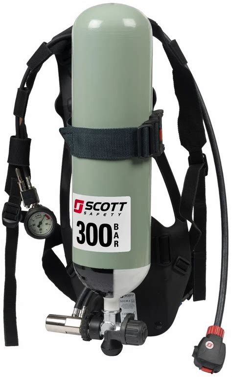 Self Contained Breathing Apparatus - 3m Scott Sigma 2 Scba Set 45mint ...