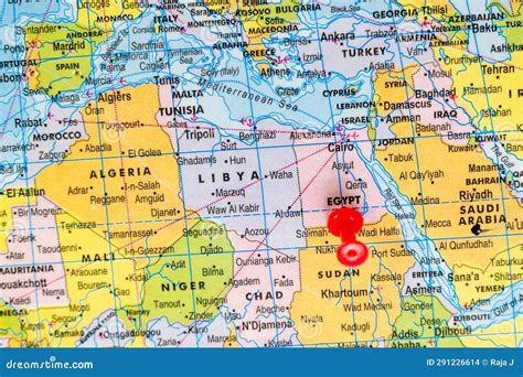 Egypt Location On World Map Stock Photo | CartoonDealer.com #291226614