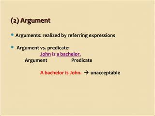Image result for Predicate-Argument