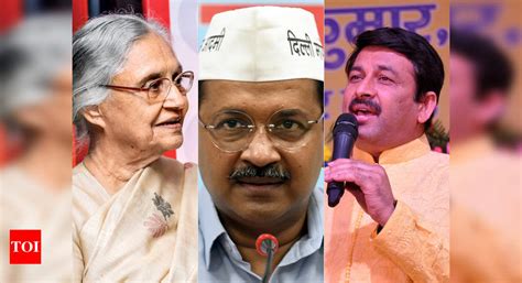 Dehi Elections 2019: 3-way contest gives BJP an edge in Delhi | - Times ...