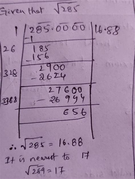 find the value of the following as the nearest whole number 285plz send ...