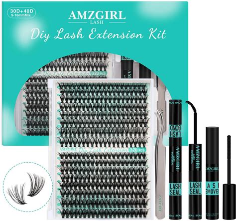 Amazon.com: Milakos DIY Lash Extension Kit: 144 Pcs Individual Lash ...