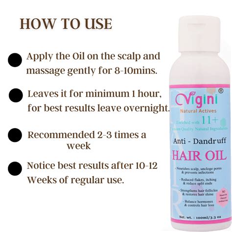 Vigini Anti-Dandruff Pre Shampoo Hair Oil, 100ml – ClickOnCare