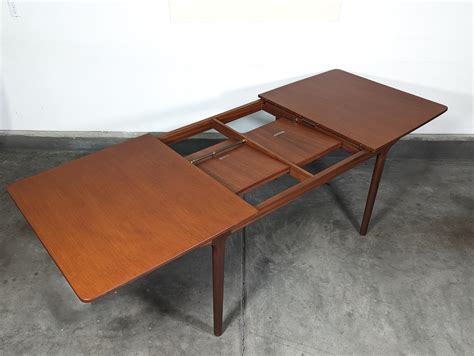 Mid Century Modern Expandable Teak Dining Table By McIntosh, c1960s For ...