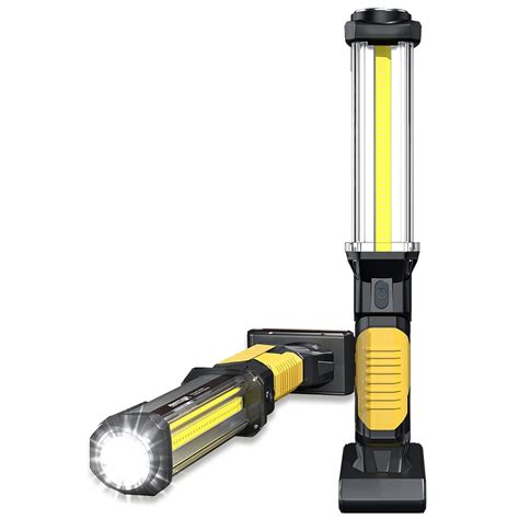 Buy WARSUN DJ60 LED Work Light 1500 Lumens Rechargeable Super Bright ...