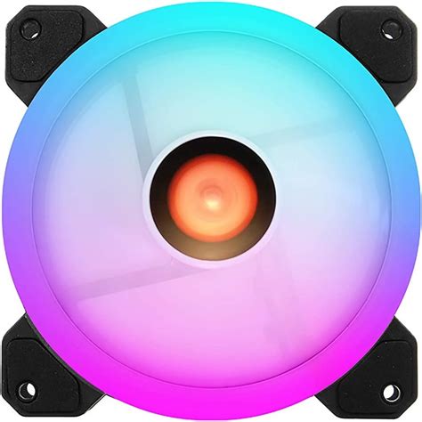 Redgear Turbo F-1 Case Cooling Fan with auto RGB for PC : Amazon.in ...