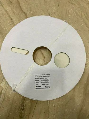 Paper Scratch Off Labels Manufacturer from Chennai