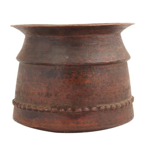 Copper Pot Decorative Rustic Flower Pot