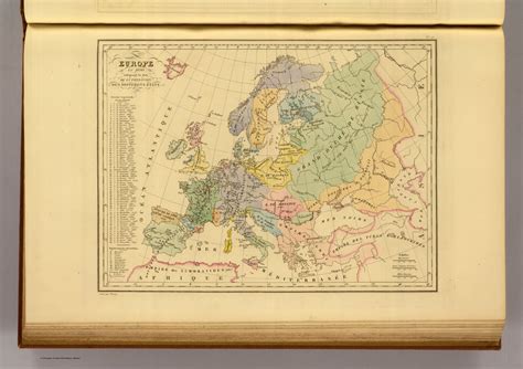 Europe en 1100. - David Rumsey Historical Map Collection