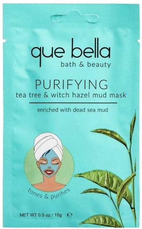 Que Bella Purifying Tea Tree and Witch Hazel Mud Face Mask - Price in ...