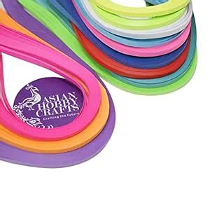 Asian Hobby Crafts Quilling Paper Strips for Art & Crafts,Jewellery ...